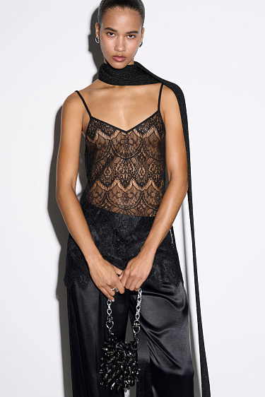 Lace Top - BRUSNIKA Women Clothes