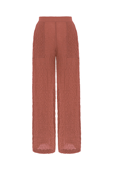 Wide cotton gauze pants - BRUSNIKA Women Clothes