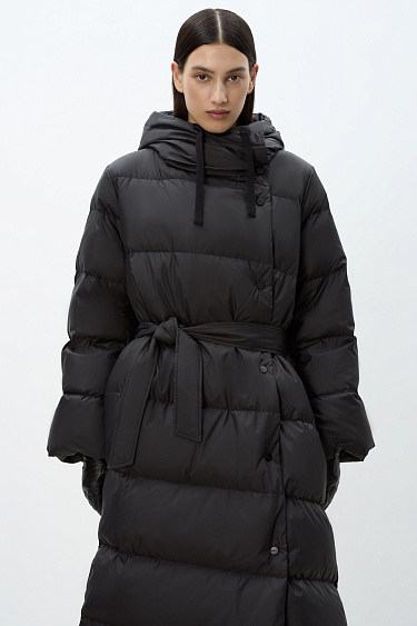 Hooded down jacket - BRUSNIKA Women Clothes