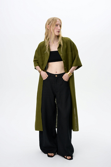 Long shirt dress - BRUSNIKA Women Clothes