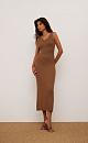Midi summer dress - BRUSNIKA. Women clothes