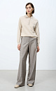 Cashmere and wool jumper with a polo collar - BRUSNIKA. Women clothes