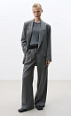 Palazzo trousers with creases - BRUSNIKA. Women clothes