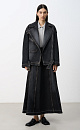 Denim biker jacket - BRUSNIKA. Women clothes