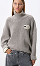 Alpaca wool jumper - BRUSNIKA. Women clothes