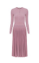 Dress with pleated skirt - BRUSNIKA. Women clothes