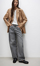 Faux leather blazer - BRUSNIKA. Women clothes