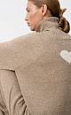 Oversized cashmere and wool blend jumper - BRUSNIKA. Women clothes