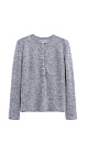 Kidmohair knit longsleeve with sequins - BRUSNIKA. Women clothes