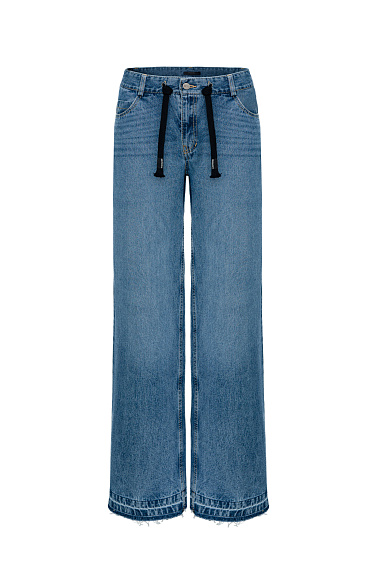 Mid rise straight jeans - BRUSNIKA Women Clothes
