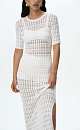 Openwork knit dress - BRUSNIKA. Women clothes