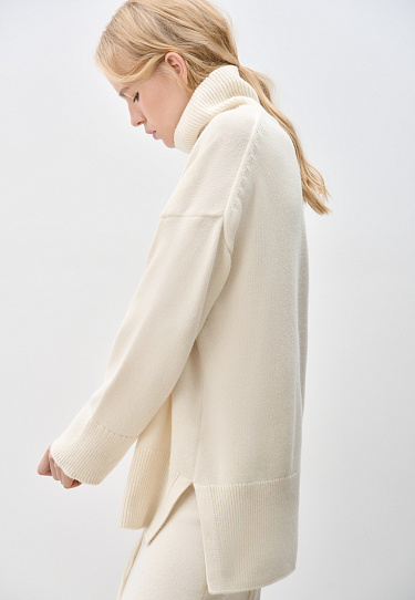 Cashmere and wool jumper - BRUSNIKA Women Clothes