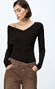 Off-the-shoulder top - BRUSNIKA. Women clothes