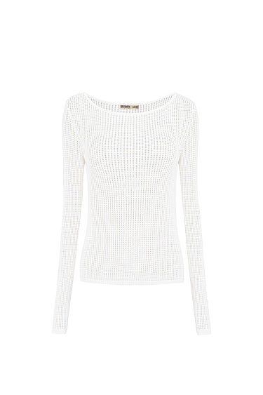 Organic cotton long sleeve top - BRUSNIKA Women Clothes