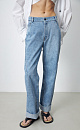 Straight leg jeans - BRUSNIKA. Women clothes
