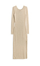 Dress with a plunging neckline on the back - BRUSNIKA. Women clothes