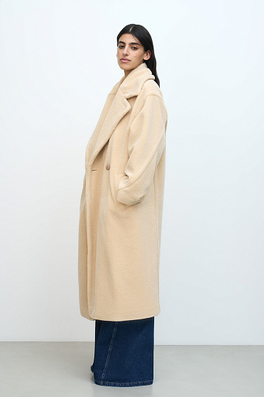Teddy coat - BRUSNIKA Women Clothes