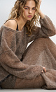 Maxi skirt made of kidmohair - BRUSNIKA. Women clothes