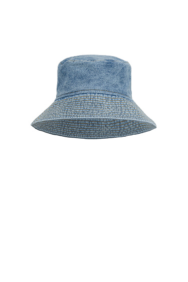 Denim Bucket Hat - BRUSNIKA Women Clothes
