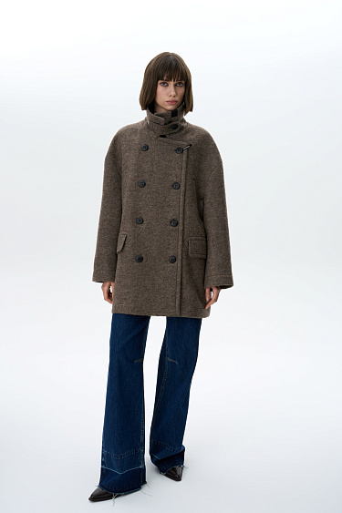 Wool jacket-coat - BRUSNIKA Women Clothes