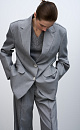 Raw-edge single-breasted blazer - BRUSNIKA. Women clothes