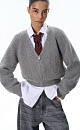 Zippered fox-fur cardigan - BRUSNIKA. Women clothes