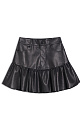 Eco-leather skirt - BRUSNIKA. Women clothes