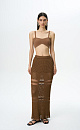 Knit maxi skirt - BRUSNIKA. Women clothes