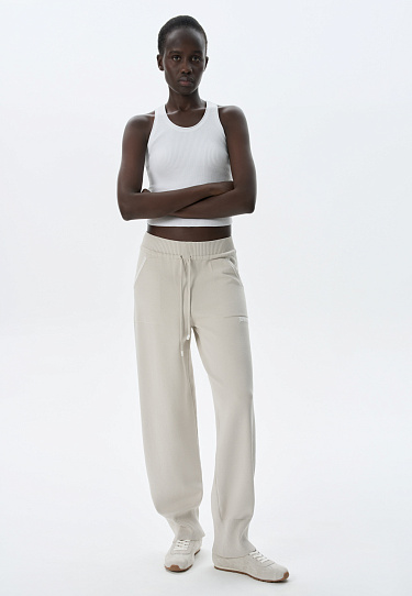 Jogger trousers made of viscose - BRUSNIKA Women Clothes