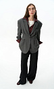 A jacket with darts at the waist - BRUSNIKA. Women clothes