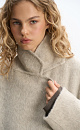 Double-breasted wool coat - BRUSNIKA. Women clothes