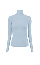 knitted turtleneck made of merino wool - BRUSNIKA. Women clothes