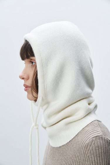 Cashmere and wool balaclava - BRUSNIKA Women Clothes