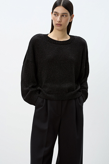 Lurex jumper - BRUSNIKA Women Clothes