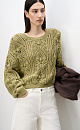 Openwork knit jumper - BRUSNIKA. Women clothes