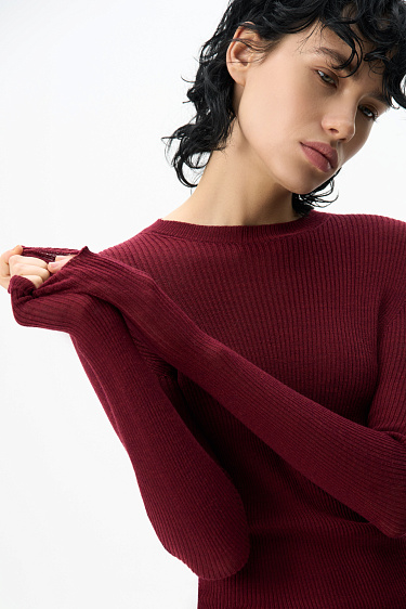 Wool blend turtleneck - BRUSNIKA Women Clothes