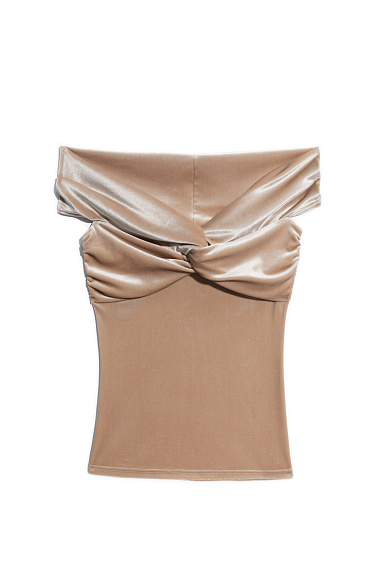 Velvet Top - BRUSNIKA Women Clothes