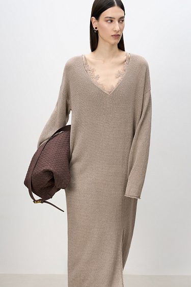 Linen dress - BRUSNIKA Women Clothes