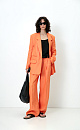 Linen palazzo trousers - BRUSNIKA. Women clothes