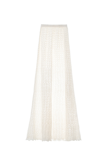Openwork Maxi Skirt - BRUSNIKA Women Clothes