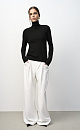 Cashmere and wool turtleneck jumper - BRUSNIKA. Women clothes