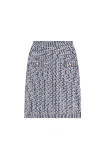 Mini skirt made of extrafine merino wool - BRUSNIKA Women Clothes