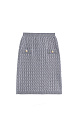 Mini skirt made of extrafine merino wool - BRUSNIKA. Women clothes