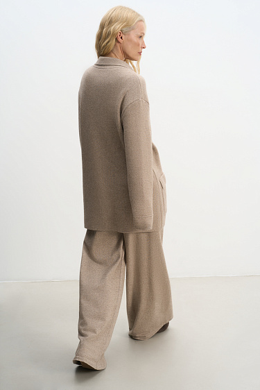 Wide cashmere trousers - BRUSNIKA Women Clothes