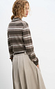 Striped longsleeve - BRUSNIKA. Women clothes