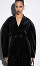 Velvet jacket with voluminous sleeves - BRUSNIKA. Women clothes