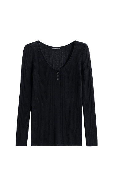 Extrafine Merino Wool LongSleeve - BRUSNIKA Women Clothes
