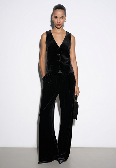 Velvet trousers - BRUSNIKA Women Clothes