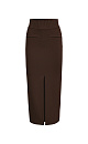Front slit pencil skirt - BRUSNIKA. Women clothes