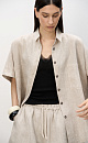 100% linen sleeveless shirt - BRUSNIKA. Women clothes